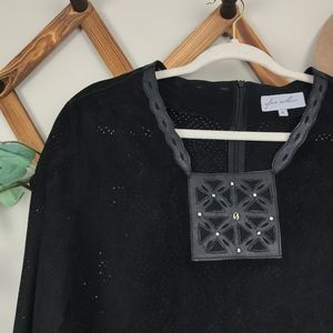 Glen Arthur | 100% Leather Suede Tunic